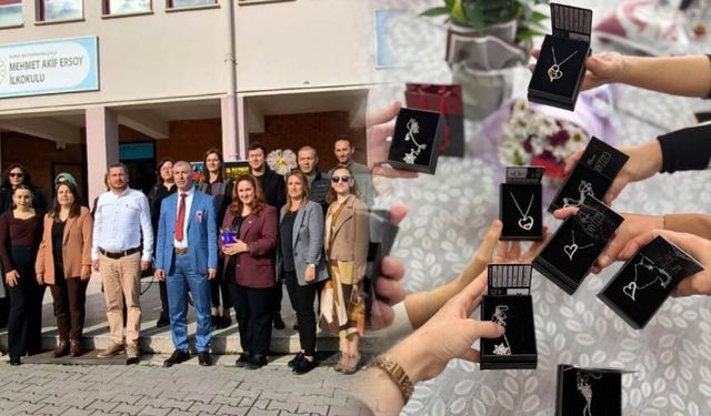 Pırlanta Gibi Öğretmenlerin Hediyesi Pırlanta Oldu