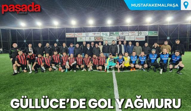 Güllüce’de Gol Yağmuru
