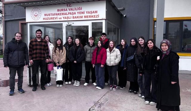 TOKİ Ayas Bey Anadolu Lisesi’nden Anlamlı Ziyaret
