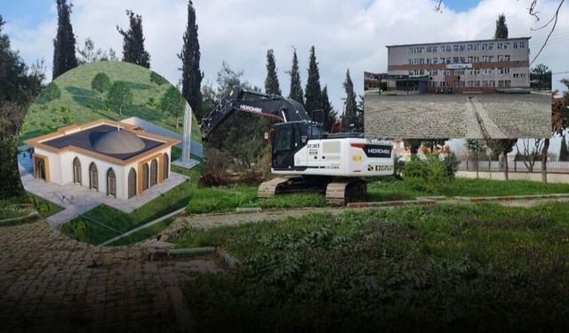 İbrahim Önal Fen Lisesi Bahçesine Mescit Projesi