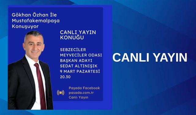 Stüdyo Konuğumuz Sedat Altınışık