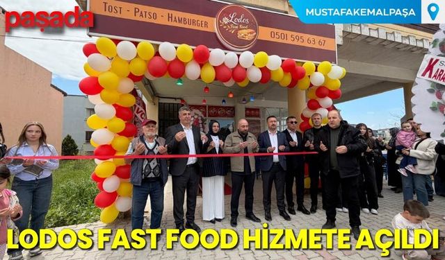 Lodos Fast Food Hizmete Açıldı
