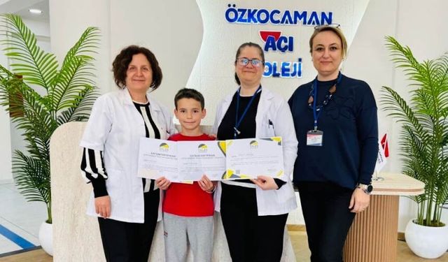 Uluslararası Yarışmada Özkocaman Açı Koleji Finalde