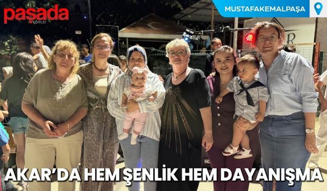 Akar'da Hem Şenlik Hem Dayanışma