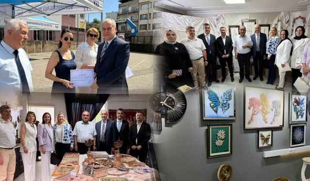 Hayat Boyu Öğrenmenin Meyveleri Sergide Buluştu