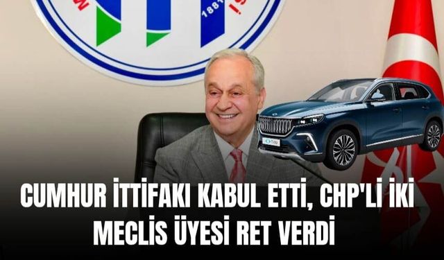 Cumhur İttifakı Kabul Etti, CHP'li 2 Meclis Üyesi Ret Verdi
