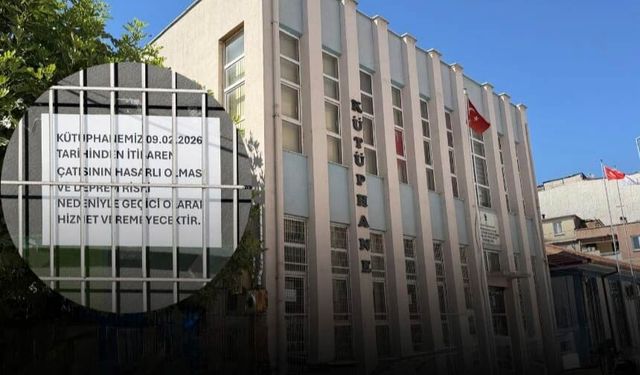 Kütüphane 6 Aydır Kapalı, Akıbeti Merak Ediliyor