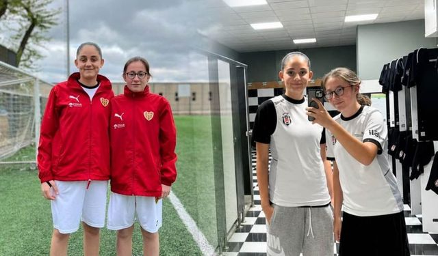 Çimen Spor'un Yıldızları Beşiktaş Seçmelerinde
