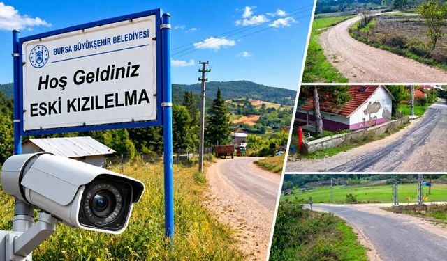Eski Kızılelmada 76 Kameralık Güvenlik Ağı