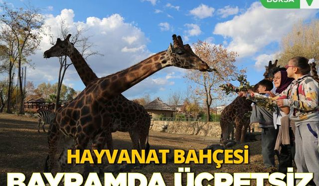 Hayvanat Bahçesi Bayramda Ücretsiz