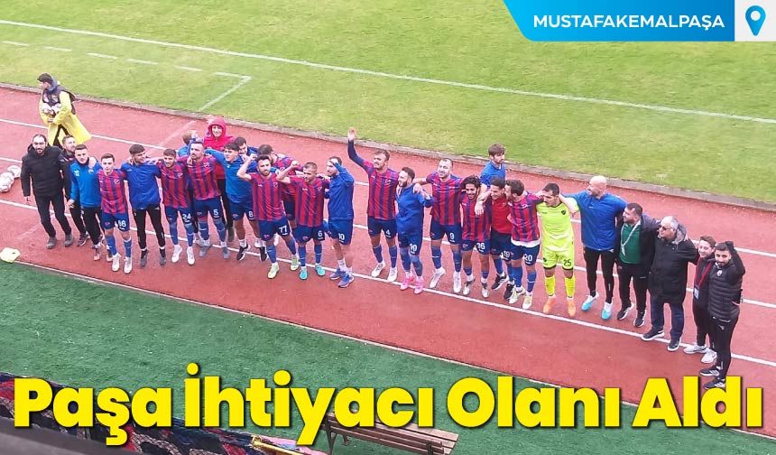 Paşa İhtiyacı Olanı Aldı