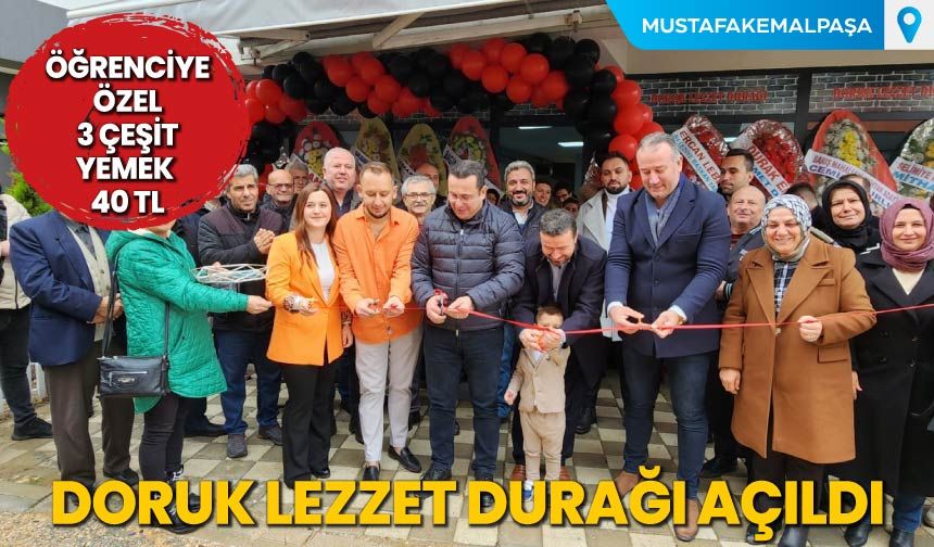 Doruk Lezzet Durağı Açıldı