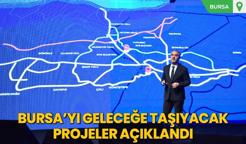 Bursa’yı Geleceğe Taşıyacak Projeler Açıklandı