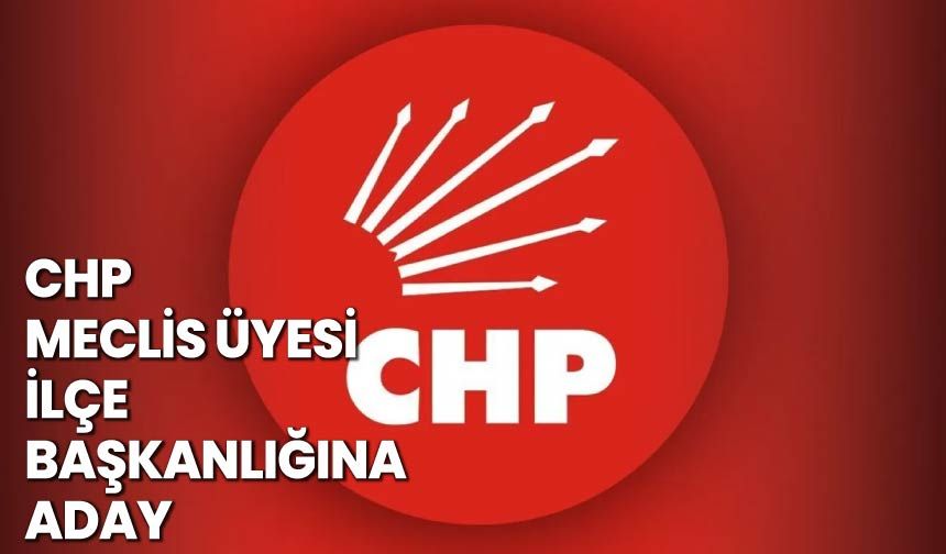 CHP Meclis Üyesi, İlçe Başkanlığına Aday