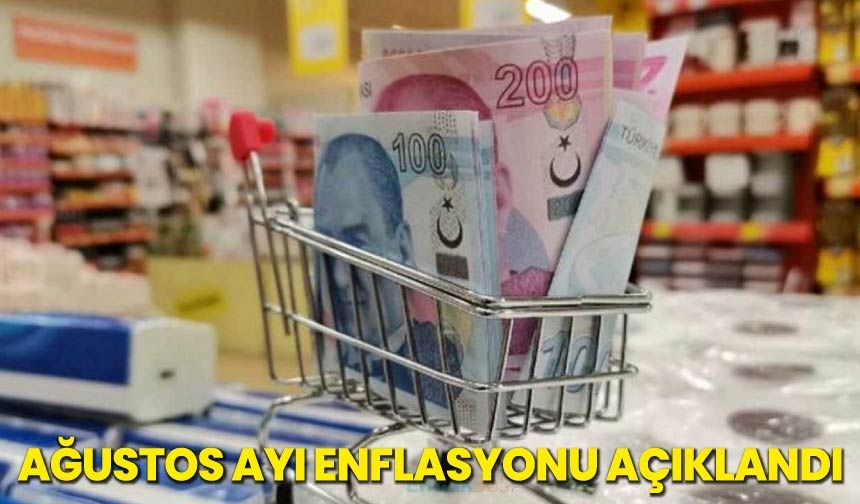 Ağustos Ayı Enflasyonu Açıklandı