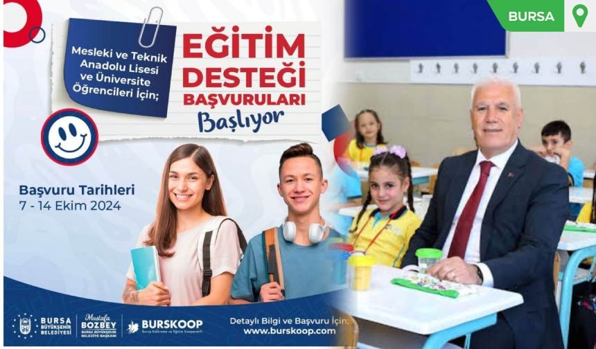 Büyükşehir'den Eğitime Destek