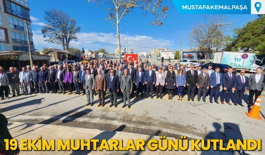 19 Ekim Muhtarlar Günü Kutlandı!