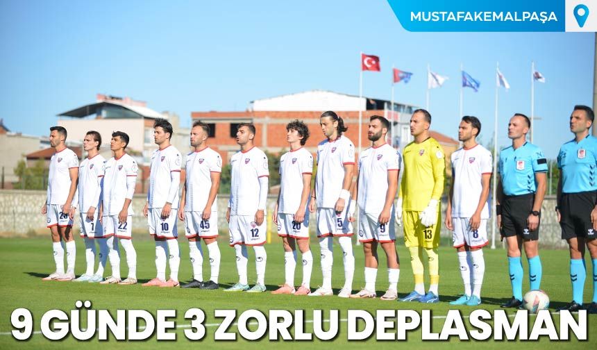 9 Günde 3 Zorlu Deplasman