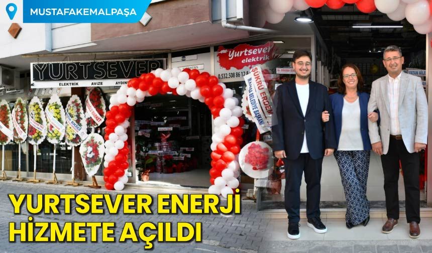 Yurtsever Enerji Hizmete Açıldı