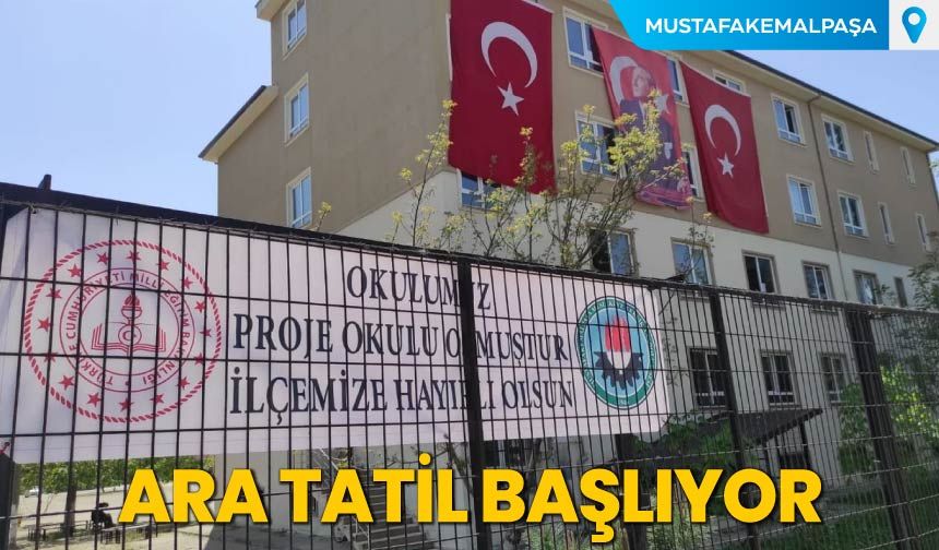 Ara Tatil Başlıyor