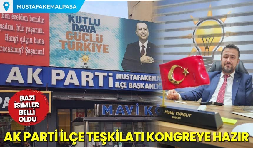 AK Parti İlçe Teşkilatı Kongreye Hazır