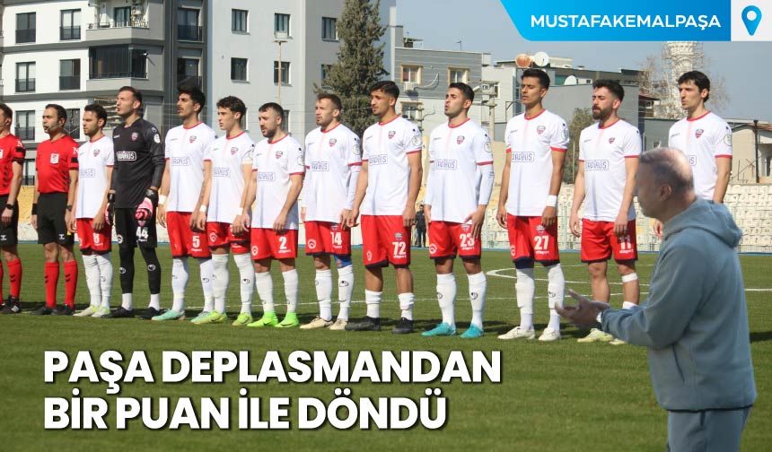 Paşa Deplasmandan 1 Puan İle Döndü