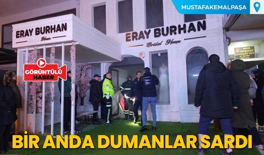 Bir Anda Dumanlar Sardı