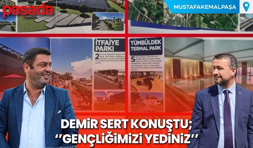 Demir Sert Konuştu''Gençliğimizi Yediniz''