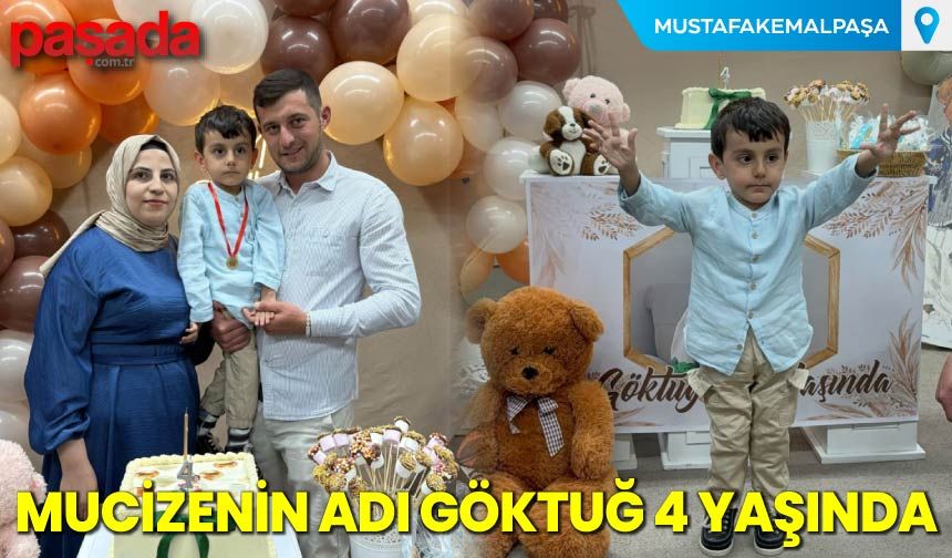 Mucizenin Adı Göktuğ 4 Yaşında