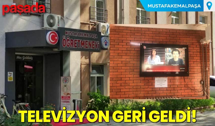 Televizyon Geri Geldi