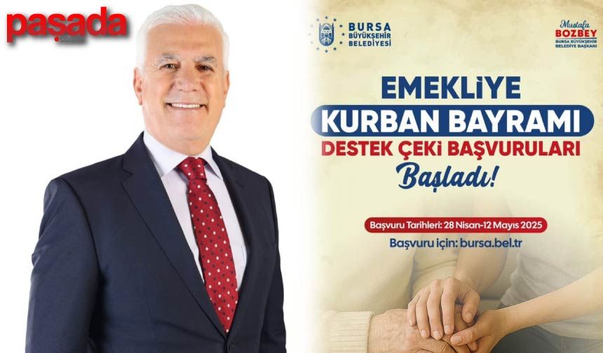 Büyükşehir’den Emeklilere ‘Kurban Bayramı Destek Çeki’