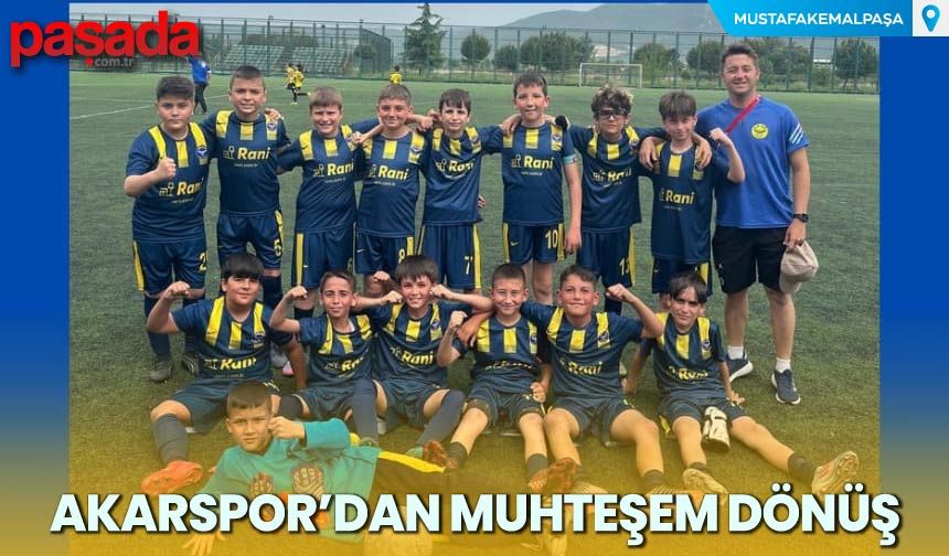 Akarspor'dan Muhteşem Dönüş