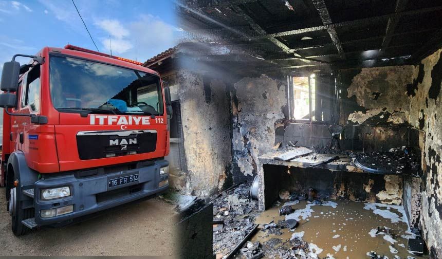 Kesintinin Ardından Verilen Elektrik Yangına Neden Oldu