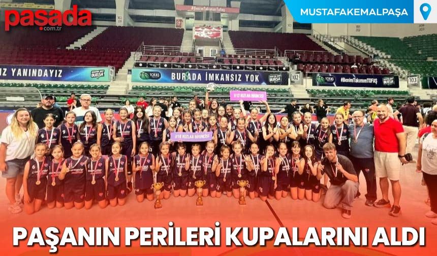 Paşanın Perileri Kupalarına Kavuştu