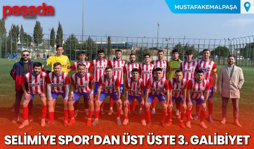 Selimiye Spor'dan Üst Üste 3 Galibiyet