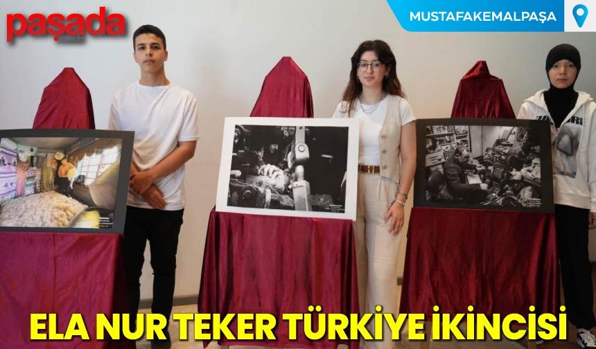 Ela Nur Teker Türkiye İkincisi