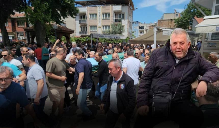Mustafakemalpaşa İbrahim Çavlı’yı Son Yolculuğuna Uğurladı