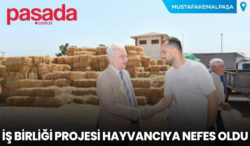 İş Birliği Projesi Hayvancıya Nefes Oldu
