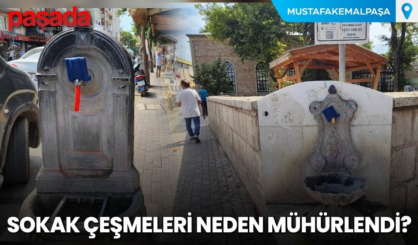 Sokak Çeşmeleri Neden Mühürlendi?