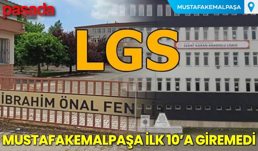Mustafakemalpaşa İlk 10'a Giremedi