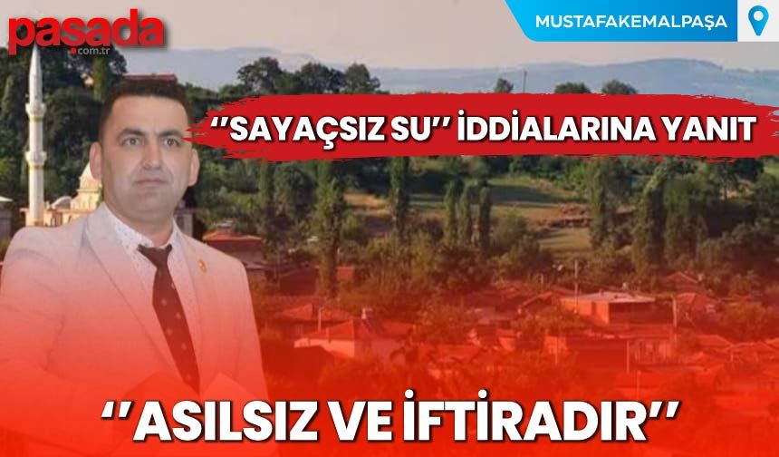 ''Sayaçsız Su'' İddialarına Yanıt