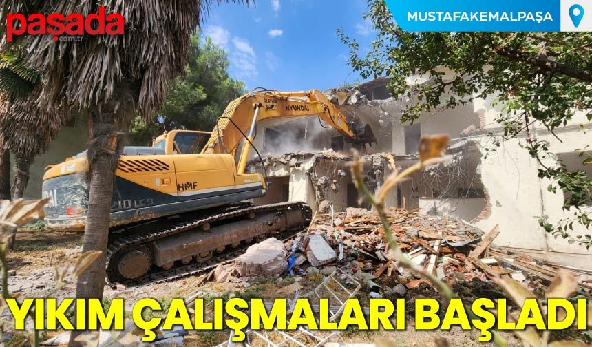 Yıkım Çalışmaları Başladı
