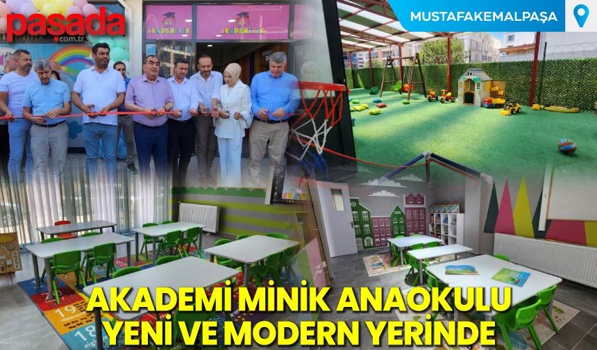 Akademi Minik Anaokulu Yeni ve Modern Yerinde