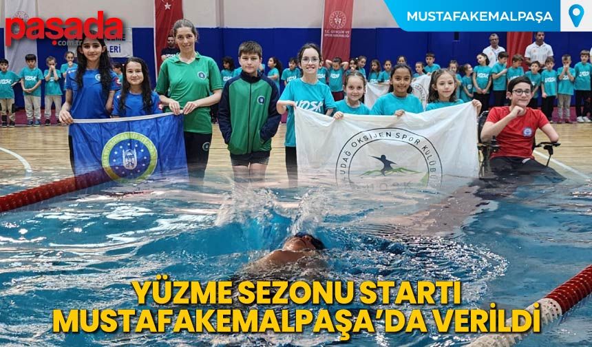 Yüzme Sezonu Startı Mustafakemalpaşa'da Verildi