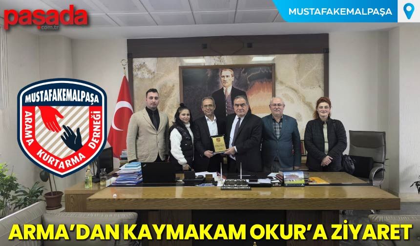 ARMA'dan Kaymakam Okur'a Ziyaret