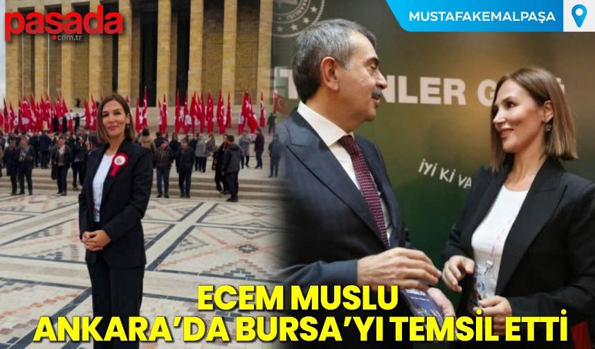 Ecem Muslu Ankara'da Bursa'yı Temsil Etti