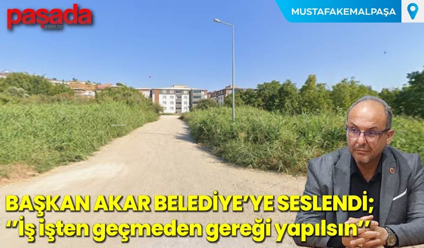 ''İş işten geçmeden gereği yapılsın''