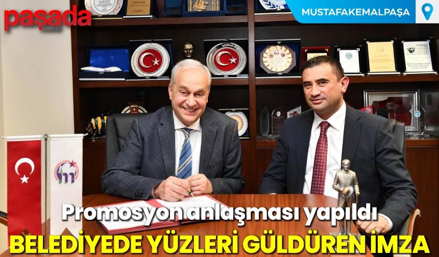 Belediyede Yüzleri Güldüren İmza