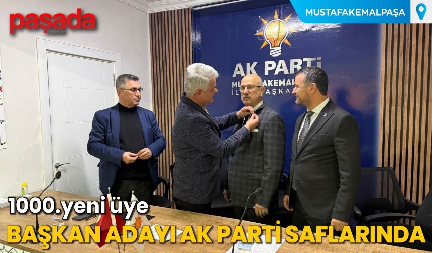 Başkan Adayı AK Parti Saflarında