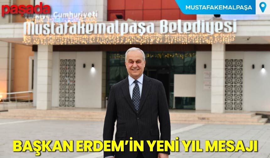 Başkan Erdem'in Yeni Yıl Mesajı